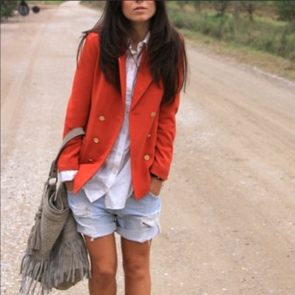 H&M Jackets & Blazers - H&M Burnt Orange Blazer